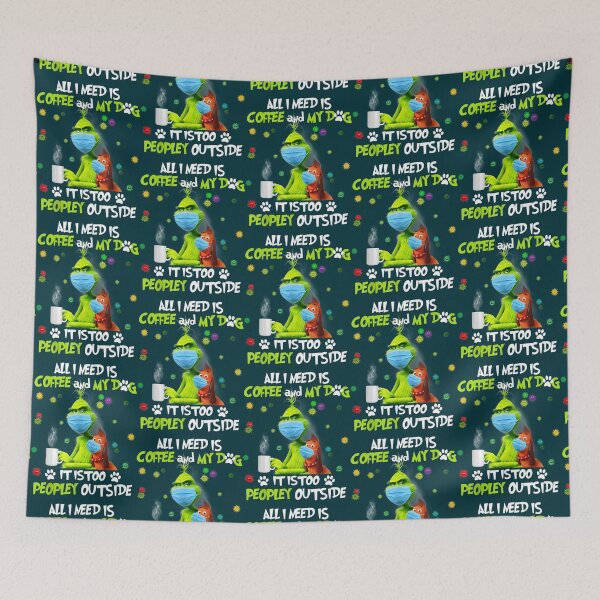 Item preview, All i need is coffee and my dog it too peopley outside designed and sold by EmilySmitham.