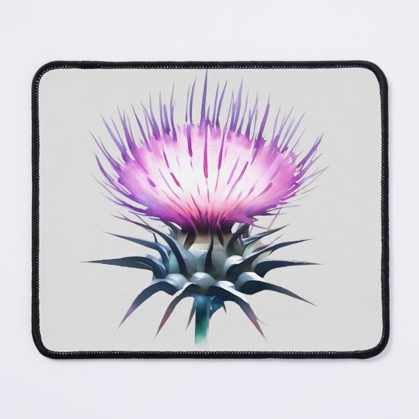 Item preview, Thistle Flower Blossom Watercolor designed and sold by SGCreations-78.