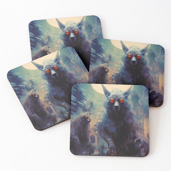 Item preview, Fangs and Fur: The Mysterious Presence of a Dark Werewolf designed and sold by ElusiveEra.