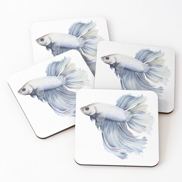 Item preview, Betta Splendens Watercolor Fish designed and sold by SchorlCraft.