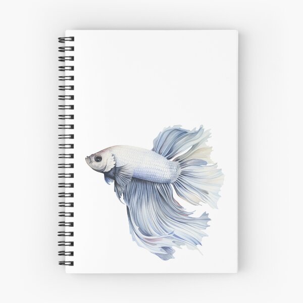 Item preview, Betta Splendens Watercolor Fish designed and sold by SchorlCraft.