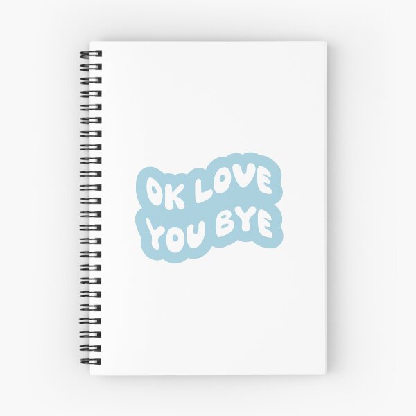 Item preview, ok love you bye (blue) - olivia dean designed and sold by Aesthetic Crew.