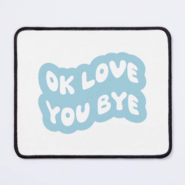 Item preview, ok love you bye (blue) - olivia dean designed and sold by Aesthetic Crew.