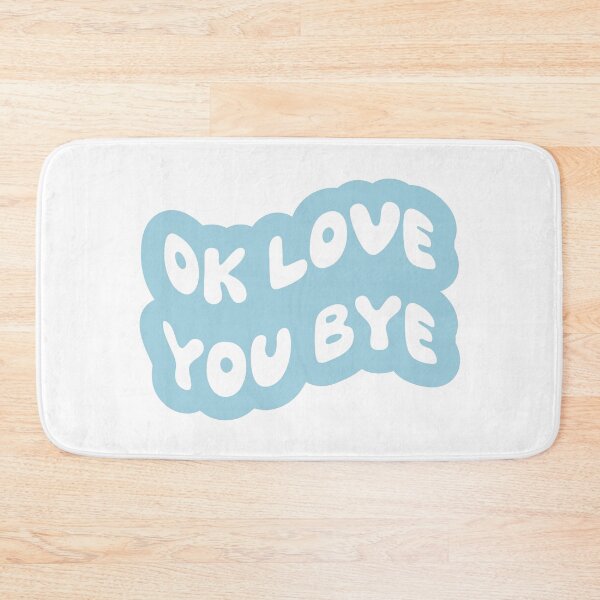 Item preview, ok love you bye (blue) - olivia dean designed and sold by Aesthetic Crew.