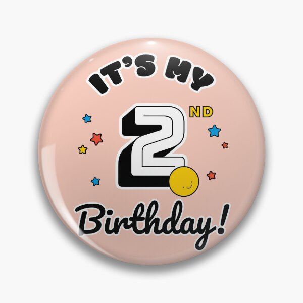 Item preview, Two Year Old Birthday - Happy Birthday - Birthday Party designed and sold by SallySunday.