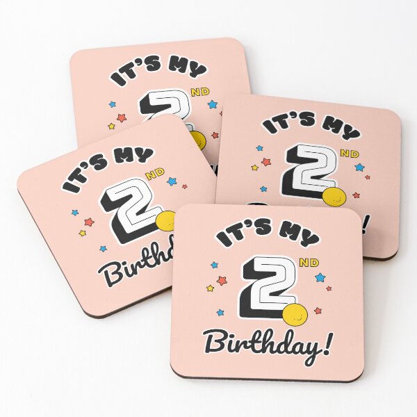 Item preview, Two Year Old Birthday - Happy Birthday - Birthday Party designed and sold by SallySunday.