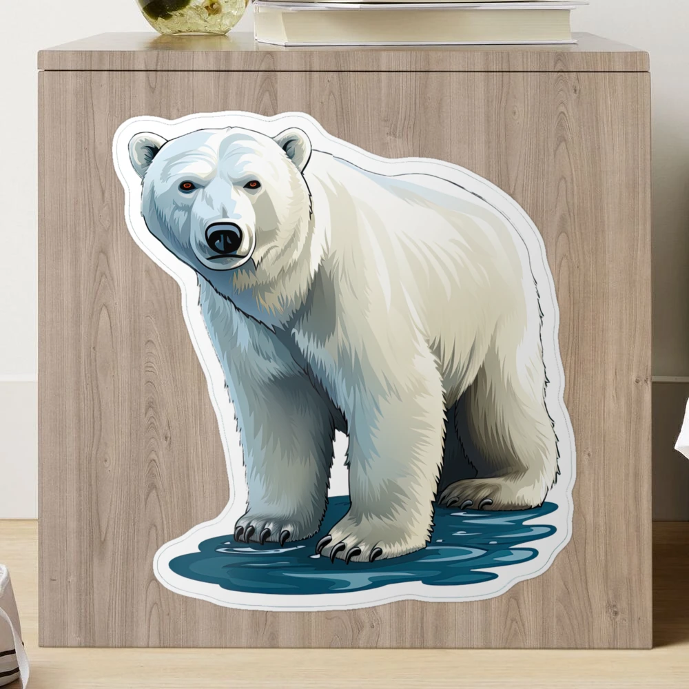 5,554 Polar Bear Stickers Images, Stock Photos, 3D objects
