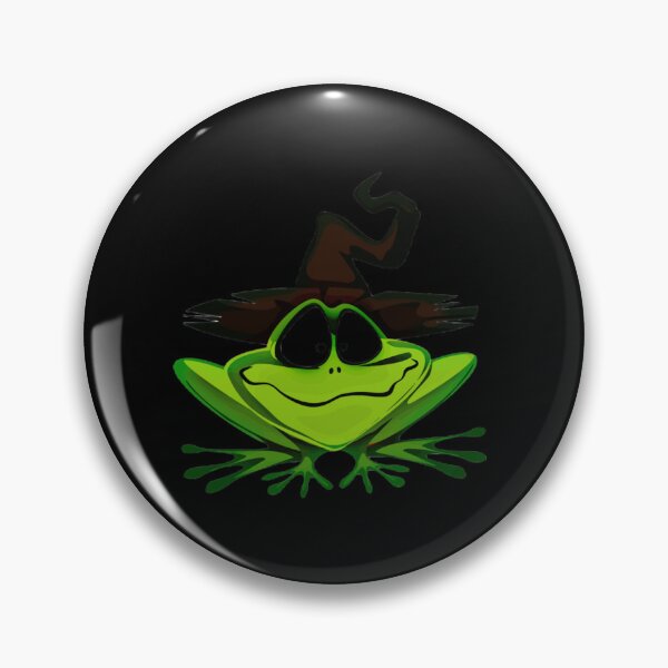Item preview, confused frog Sticker designed and sold by SaltyCulthf.
