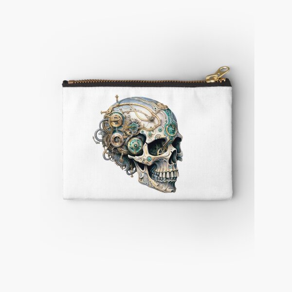 Item preview, Steampunk Skull with Clockwork Gears designed and sold by SchorlCraft.