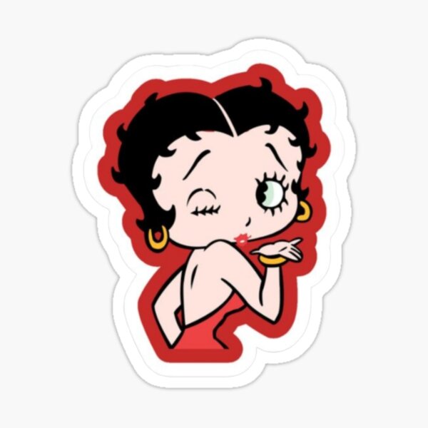 Item preview, betty boop kiss  designed and sold by laruya.