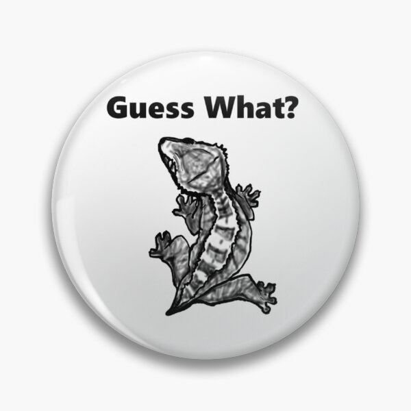 Item preview, Crested Gecko Guess What Frog Butt   designed and sold by SaltyCulthf.