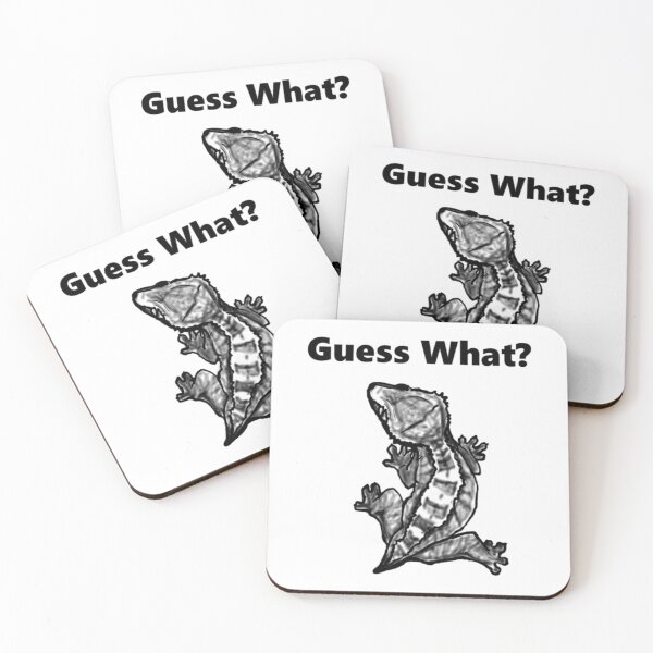 Item preview, Crested Gecko Guess What Frog Butt   designed and sold by SaltyCulthf.