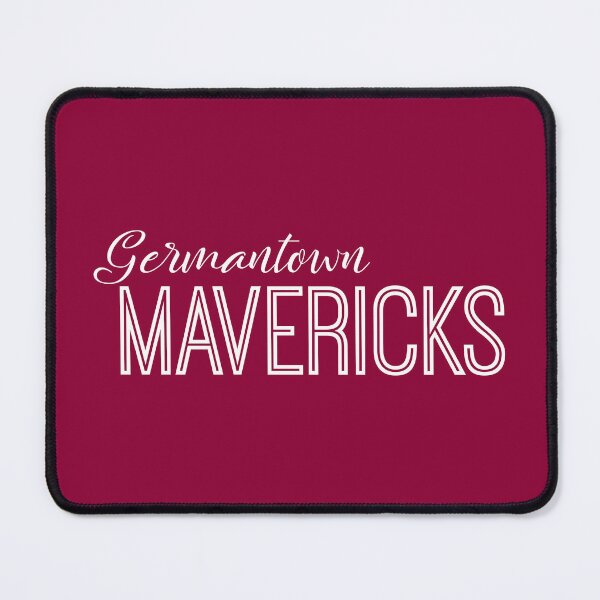 Item preview, Germantown script, Mavericks lined, white designed and sold by Jaima-OLoughlin.