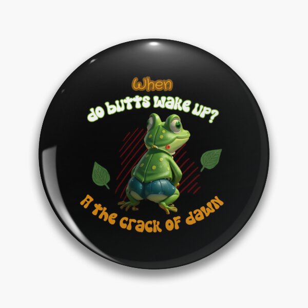 Item preview, Frog Butt Wake Up   designed and sold by SaltyCulthf.