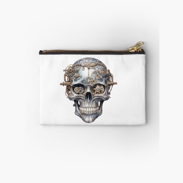 Item preview, Steampunk Skull with Clockwork Gears designed and sold by SchorlCraft.