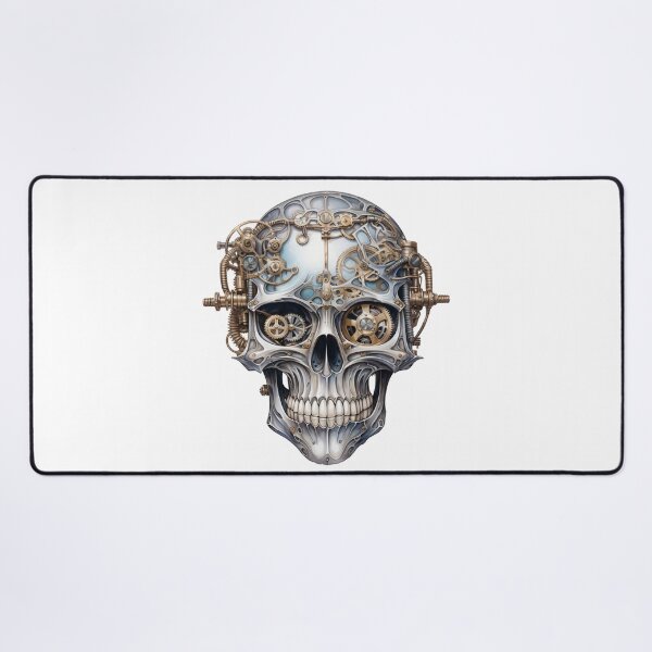 Item preview, Steampunk Skull with Clockwork Gears designed and sold by SchorlCraft.