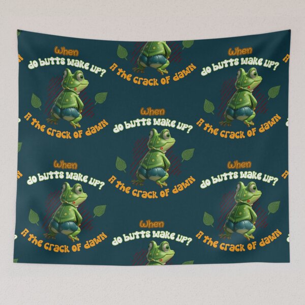 Item preview, Frog Butt Wake Up   designed and sold by SaltyCulthf.
