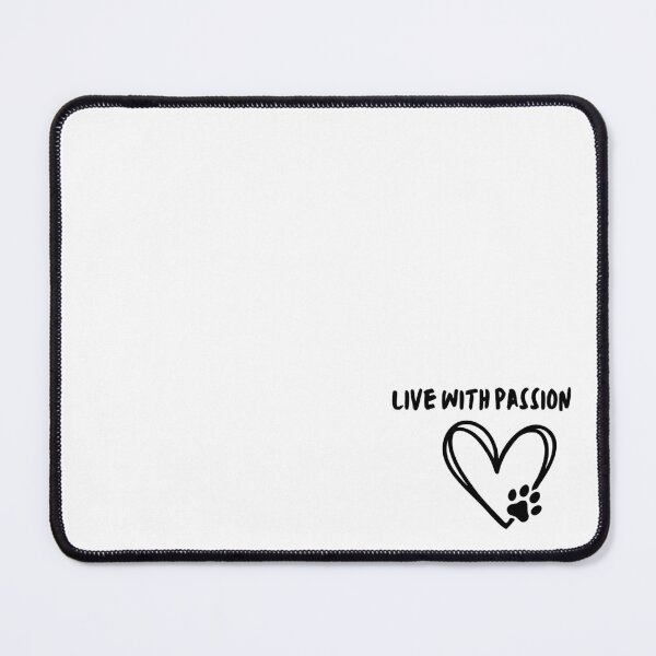 Item preview, Live with passion - Mug and other designed and sold by PandaPlanner.