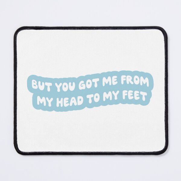 Item preview, but you got me from my head to my feet - olivia dean designed and sold by Aesthetic Crew.