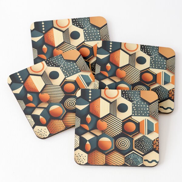 Item preview, drawn in geometric patterns designed and sold by asbno19.