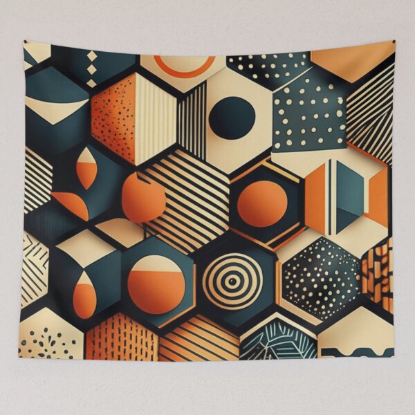Item preview, drawn in geometric patterns designed and sold by asbno19.