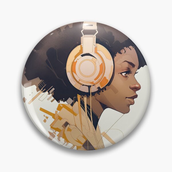 Item preview, Headphones Girl designed and sold by BOYWANDER67.