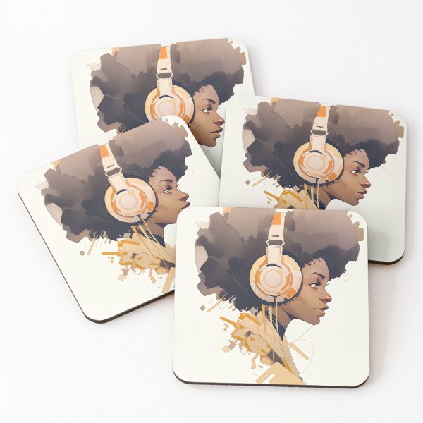 Item preview, Headphones Girl designed and sold by BOYWANDER67.