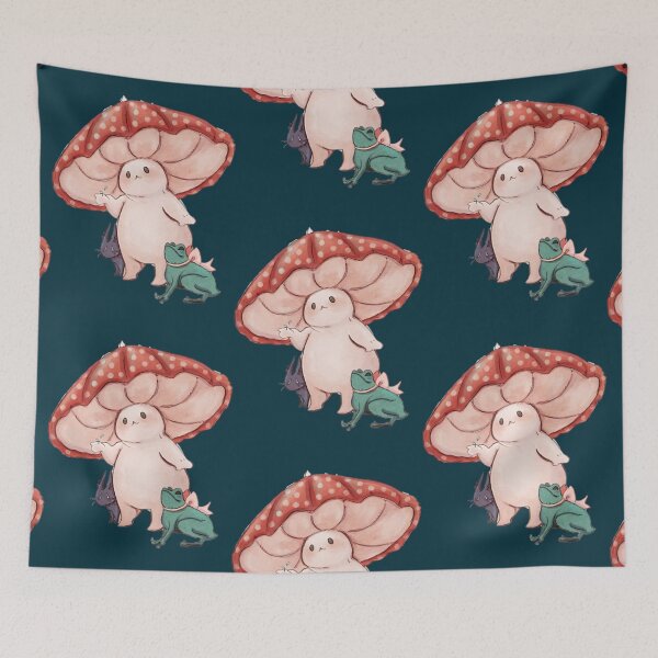 Item preview, Mushroom and Frog   designed and sold by SaltyCulthf.