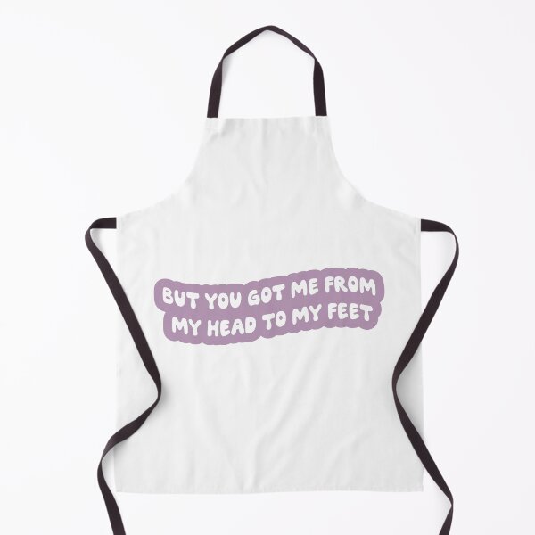 Item preview, but you got me from my head to my feet (purple) - olivia dean designed and sold by Aesthetic Crew.