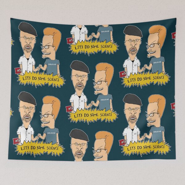 Item preview, Mythbusters Let's Do Some Science Beavis And Butt Head Mythbusters   designed and sold by SaltyCulthf.