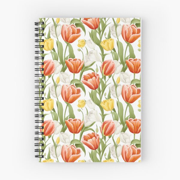 Item preview, Vintage Tulip flower pattern designed and sold by Vindbult.
