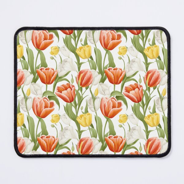Item preview, Vintage Tulip flower pattern designed and sold by Vindbult.