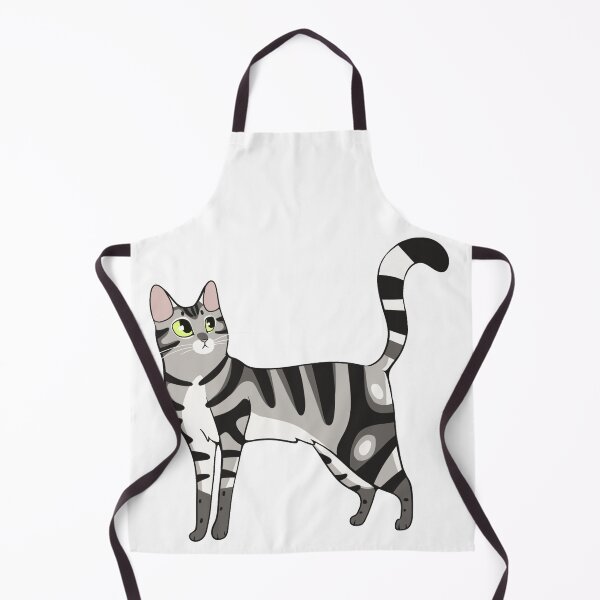 Item preview, Gray Mackerel Tabby Cat designed and sold by CreationsByBear.