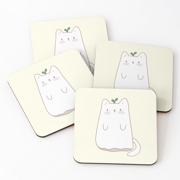 Item preview, Cute ghost cat designed and sold by Mayarart.
