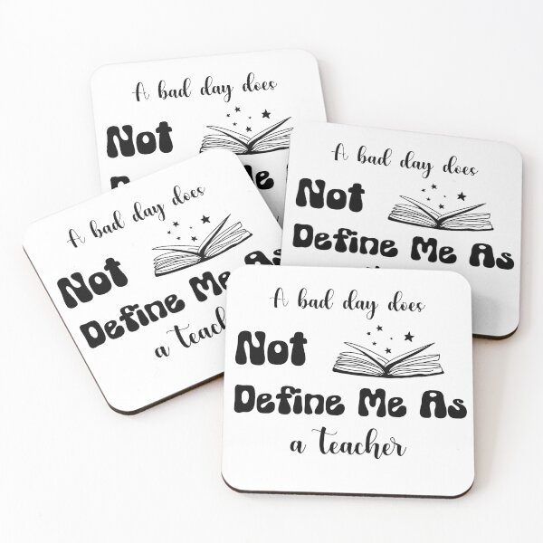 Item preview, Teacher Affirmation - A Bad Day does not Define Me as a Teacher designed and sold by Ricardo Medina.
