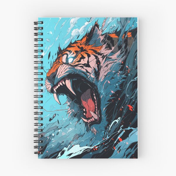 Item preview, Savage Splendor: The Fierce Tiger's Colorful Creation designed and sold by EchoingElegance.