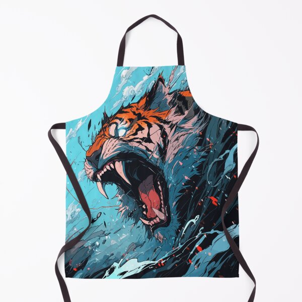 Item preview, Savage Splendor: The Fierce Tiger's Colorful Creation designed and sold by EchoingElegance.