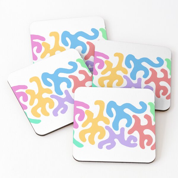 Item preview, Colorful worms painting  designed and sold by Fishwannafly.