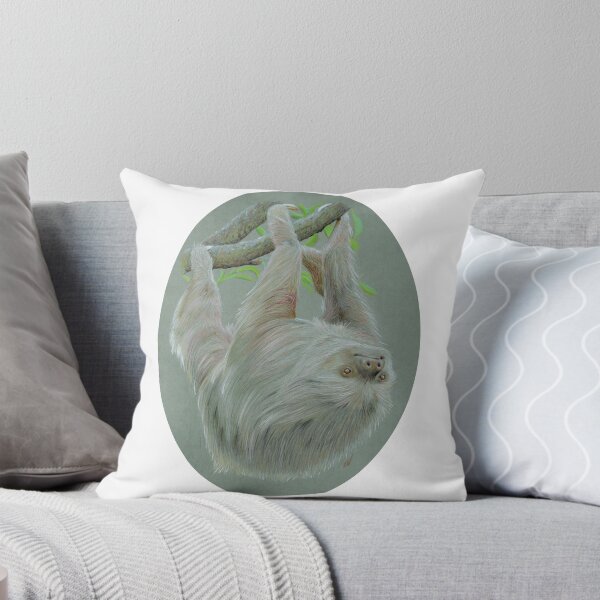 Item preview, Sloth Coloured Pencil Drawing designed and sold by SandraWarmerdam.