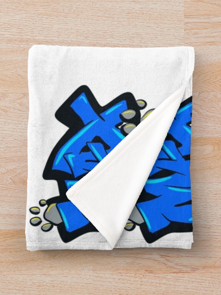 Thumbnail 3 of 6, Throw Blanket, Max designed and sold by InkedEdges.