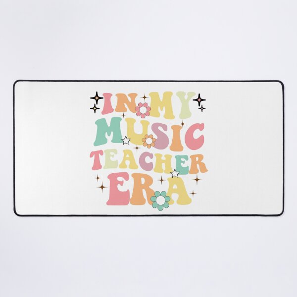 Item preview, In My Music Teacher Era First Day Of School Back To School Groovy designed and sold by Mayalogo.