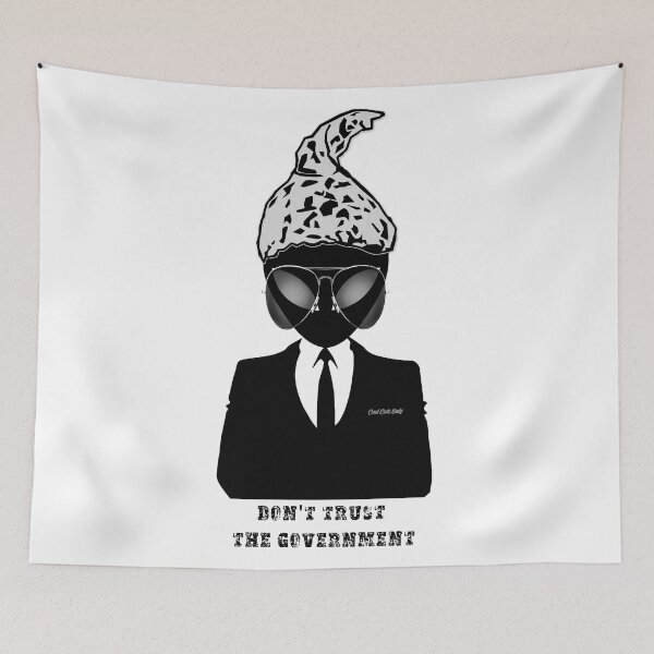 Item preview, Don't Trust the Government designed and sold by cool-cats-only.