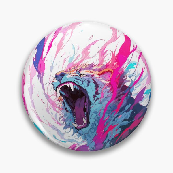 Item preview, Vivid Vengeance: The Menacing Tiger's Color Infusion designed and sold by EchoingElegance.
