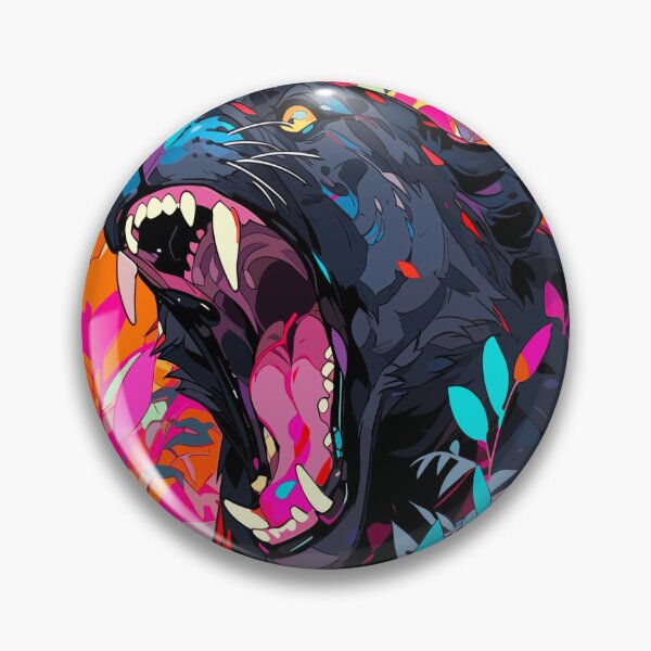 Item preview, Savage Spectrum: The Ferocious Tiger's Colorful Realm designed and sold by EchoingElegance.