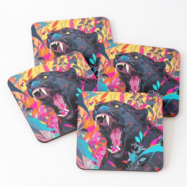 Item preview, Savage Spectrum: The Ferocious Tiger's Colorful Realm designed and sold by EchoingElegance.