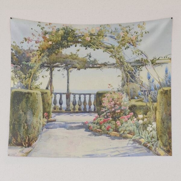 Item preview, A Garden in Portugual designed and sold by tomorrowsart.