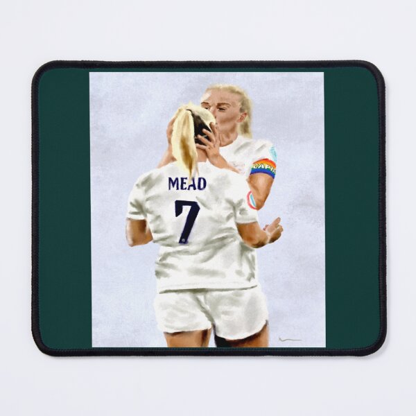 Item preview, Painting of Beth Mead and Leah Williamson after beating Norway designed and sold by TeeganWeston.