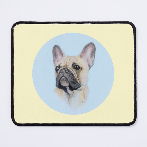 Item preview, French Bulldog Painting (yellow) designed and sold by SandraWarmerdam.