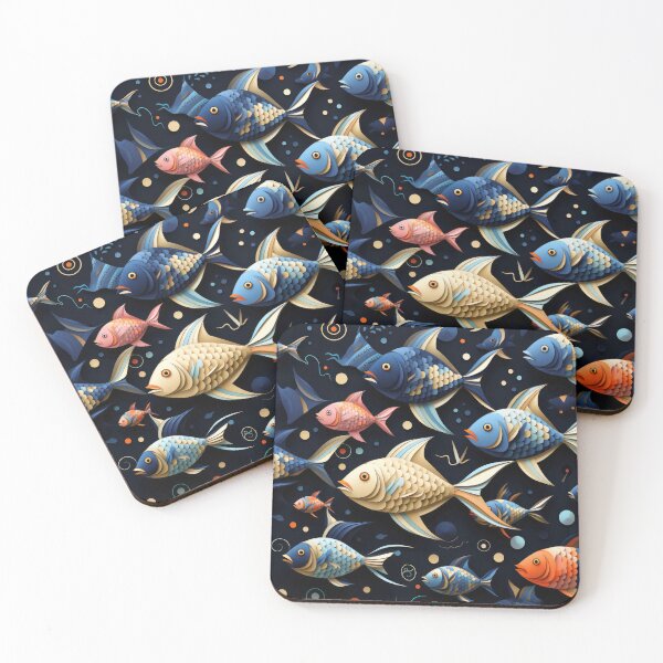 Item preview, Marine Life & Geometric Patterns designed and sold by AIPICCRAFT.