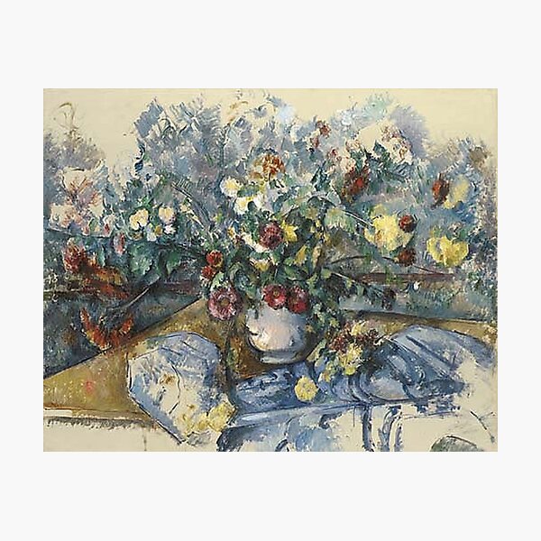 Aperçu de l'œuvre Grand Bouquet de Fleurs de Paul Cézanne créée et vendue par tomorrowsart.